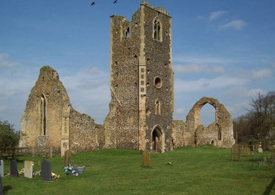 Roudham, Ruined Church