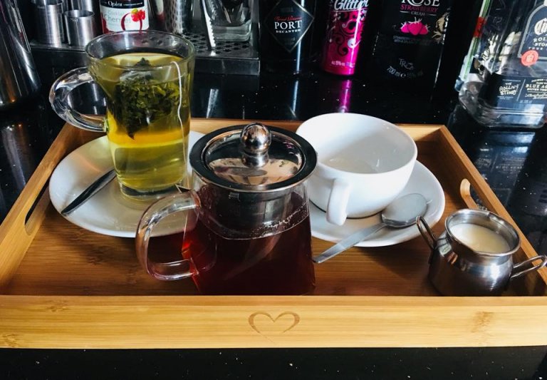 Shellys Bistro Restaurant Swaffham teas and hot drinks always available