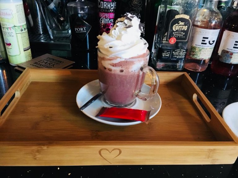 Shellys of Swaffham creams teas and irish coffees