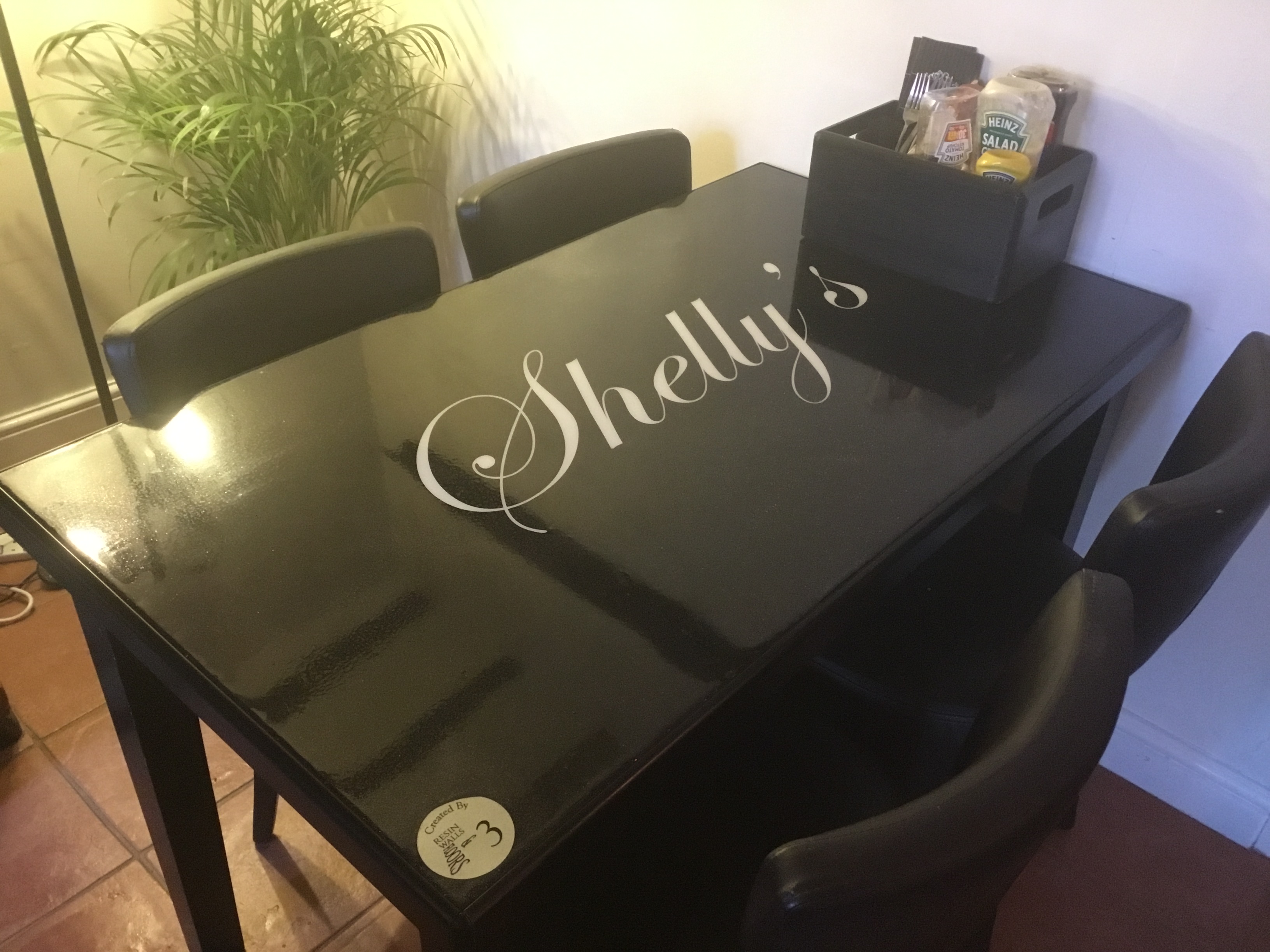 Shellys Bistro Restaurant Swaffham lovely tables and decor