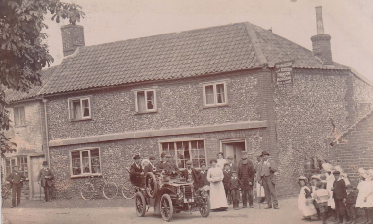 The Green Dragon. Litcham, Green Dragon.