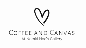 Coffee and Canvas at Norski Noo's Gallery Dereham